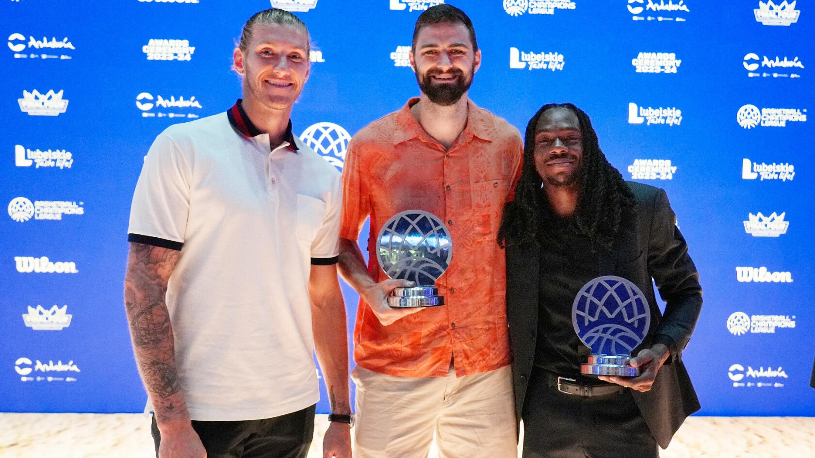 Tres jugadores del Unicaja, premiados en la Gala de la BCL