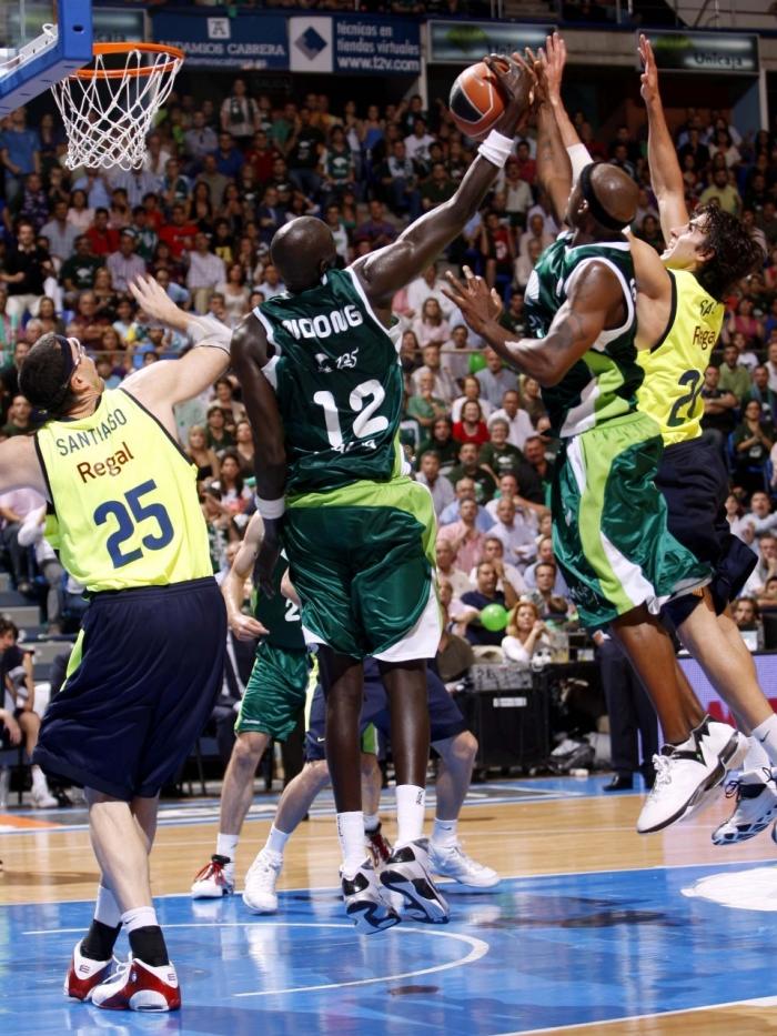 Ndong ha sido el jugador más destacado del Unicaja