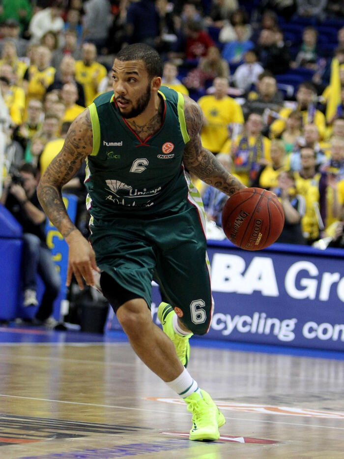 Williams, en una acción del partido