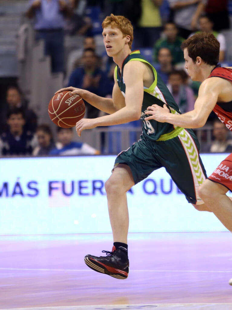 Alberto Díaz ha jugado los últimos instantes del encuentro