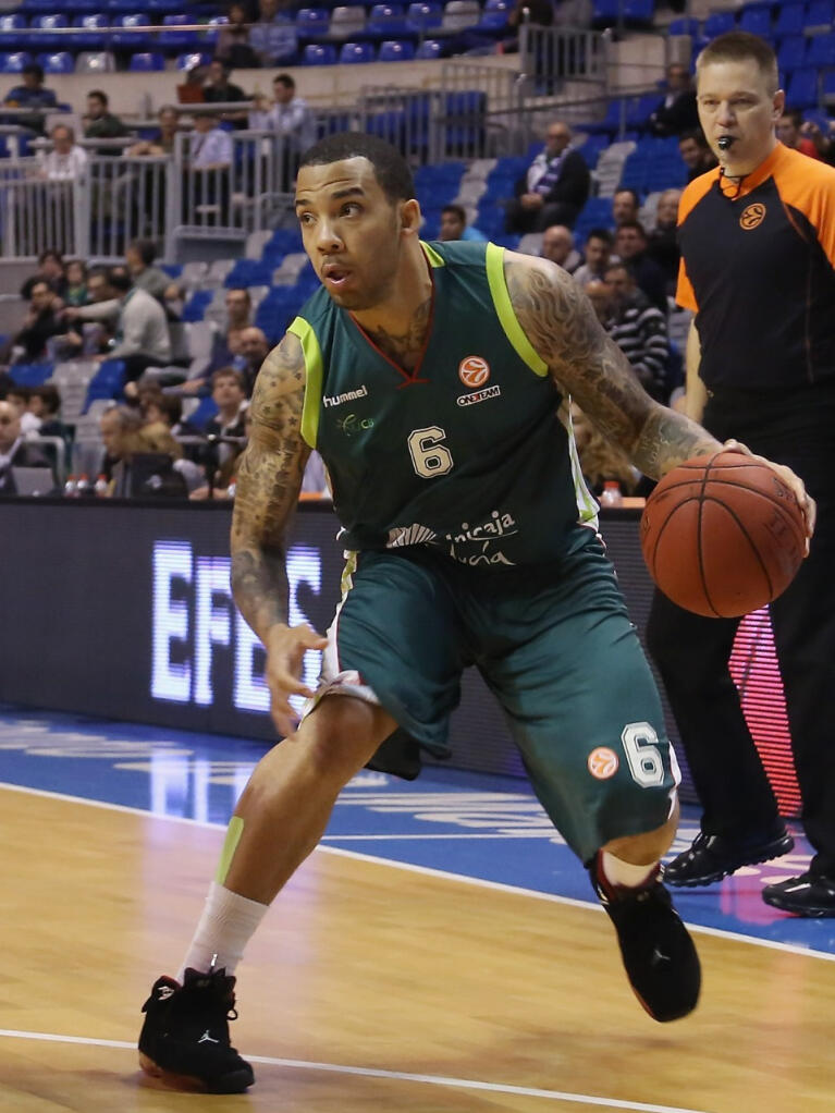 Williams, en pleno dribbling