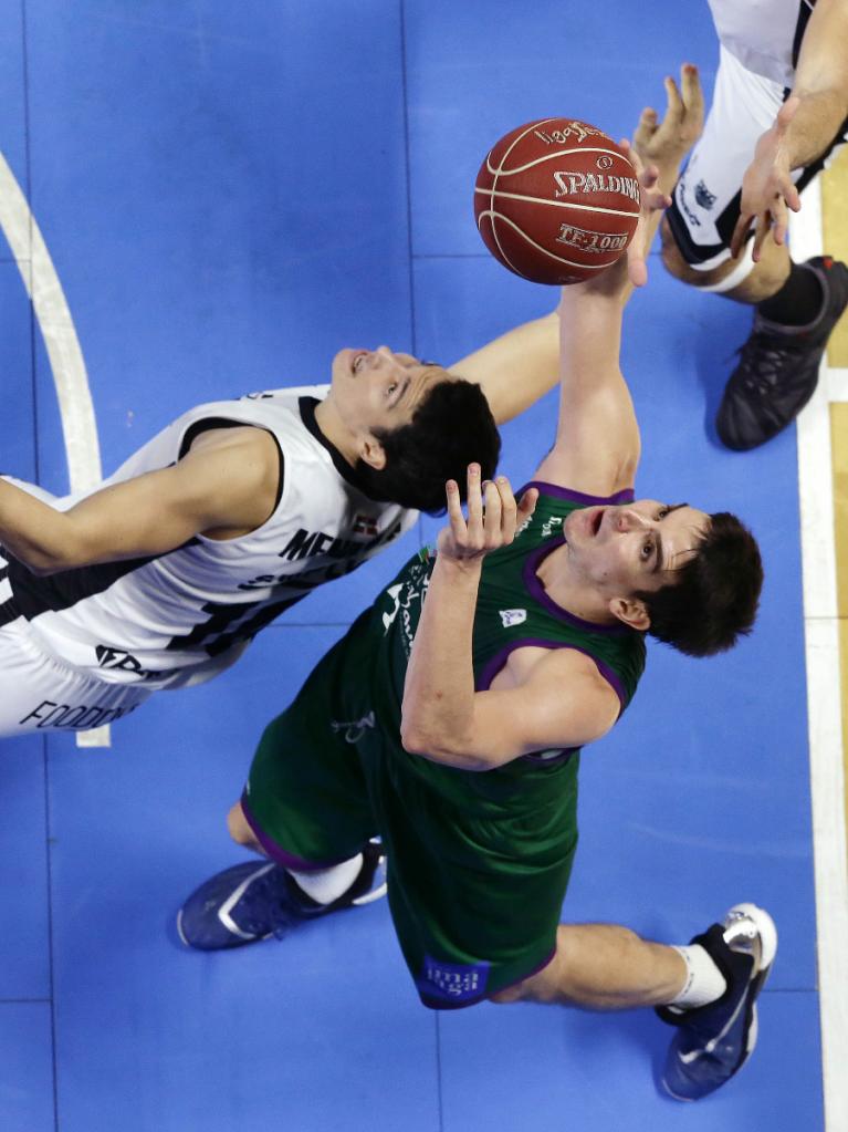 Carlos Suárez ha completado un gran partido ante el RETAbet Bilbao