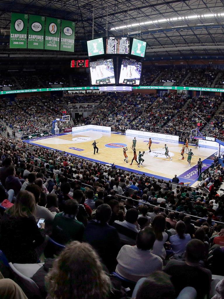 Panorámica de Valencia Basket 