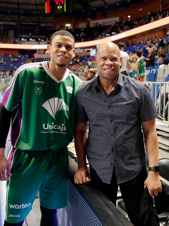 McCallum con su padre