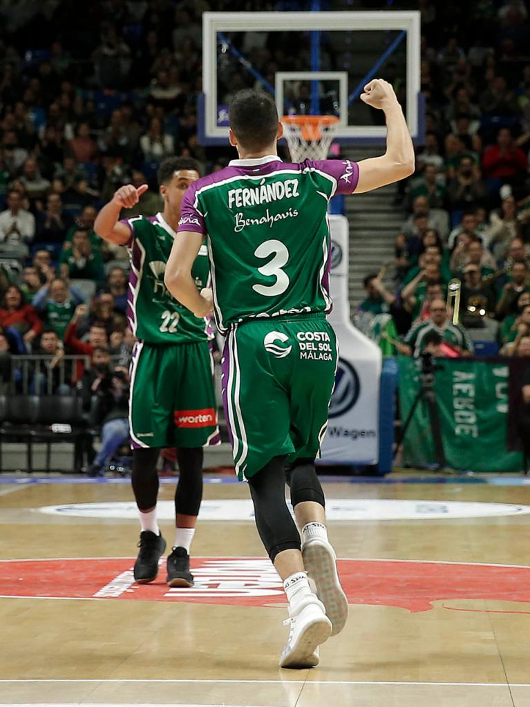 Jaime Fernández, celebra una jugada