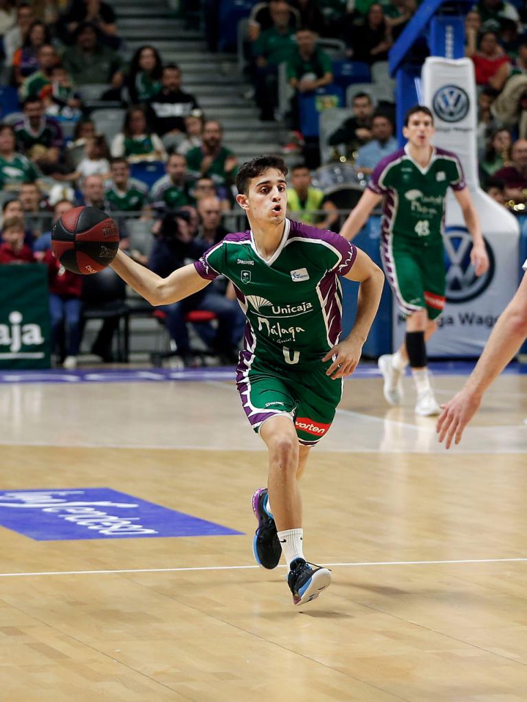 Lucas Muñoz, en su debut con el primer equipo