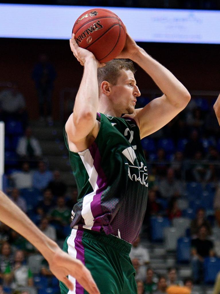 Waczyński, durante una jugada del equipo