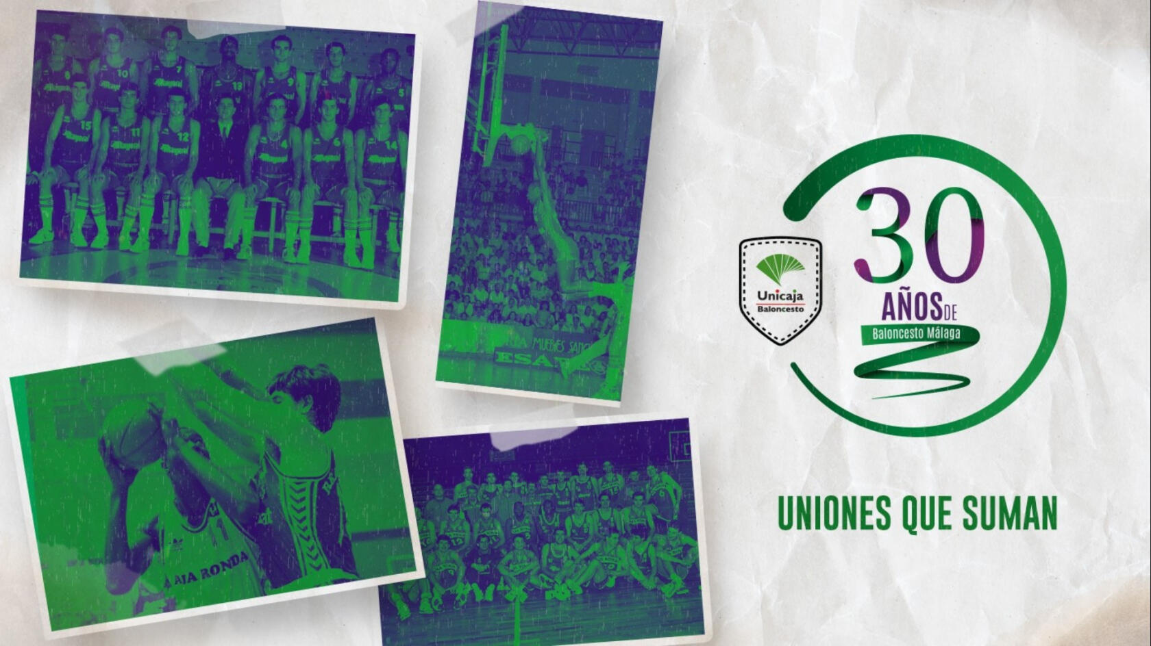 Uniones que suman: celebramos los 30 años de Baloncesto Málaga