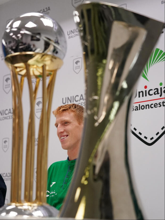 Alberto Díaz en la presentación de la renovación