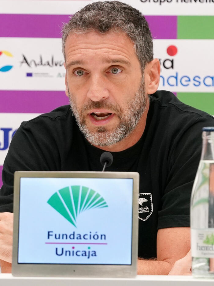 Ibon Navarro en rueda de prensa 