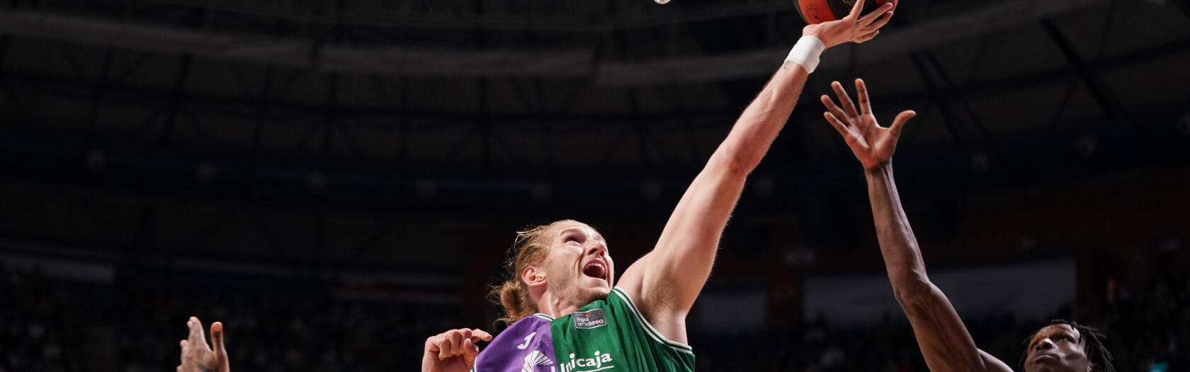 Dylan Osetkowski ha jugado su mejor partido con la camiseta de Unicaja 