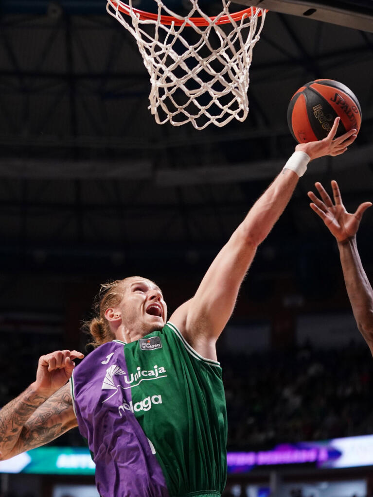 Dylan Osetkowski ha jugado su mejor partido con la camiseta de Unicaja 