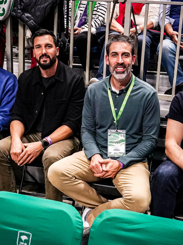 José Calderón, Alfonso Sánchez, Berni Rodríguez y Carlos Cabezas