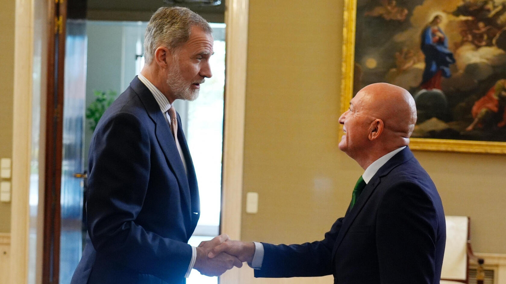 Unicaja's assessment of the reception with His Majesty Felipe VI