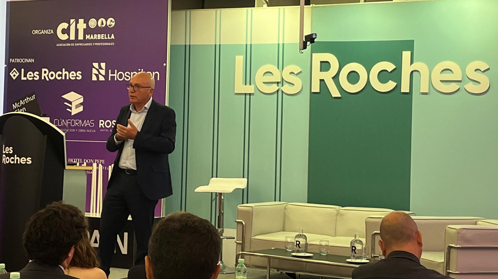 Antonio Jesús López Nieto, present at the 10th Business Leadership Conference in Marbella