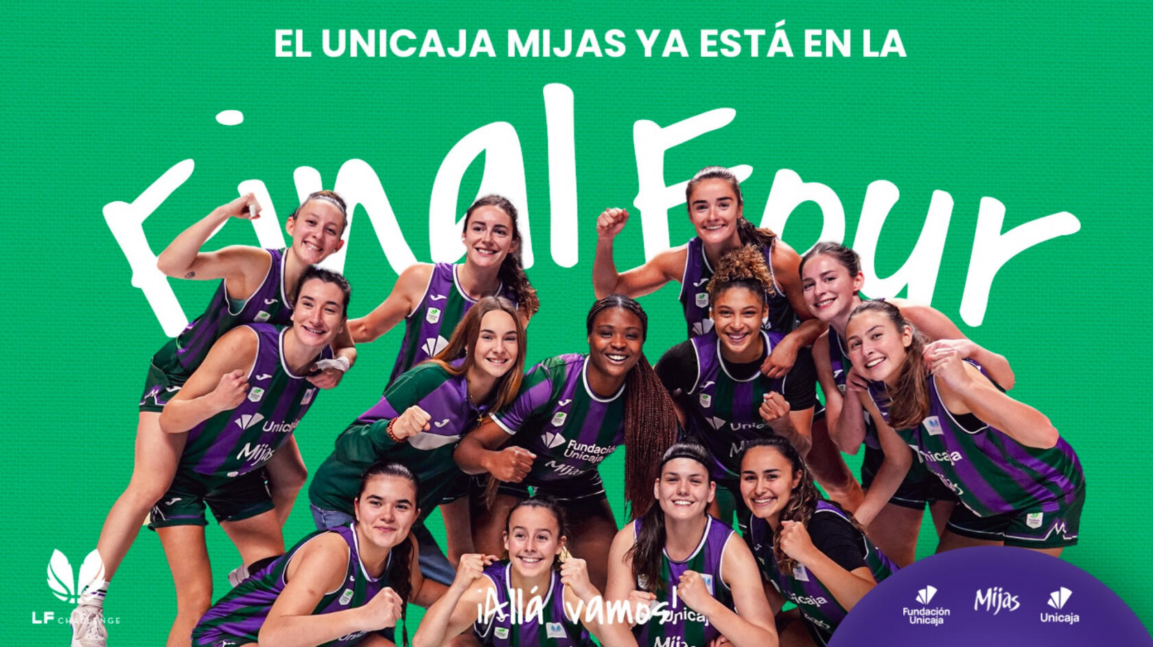 Unicaja Mijas in the Final Four of the Liga Femenina Challenge!