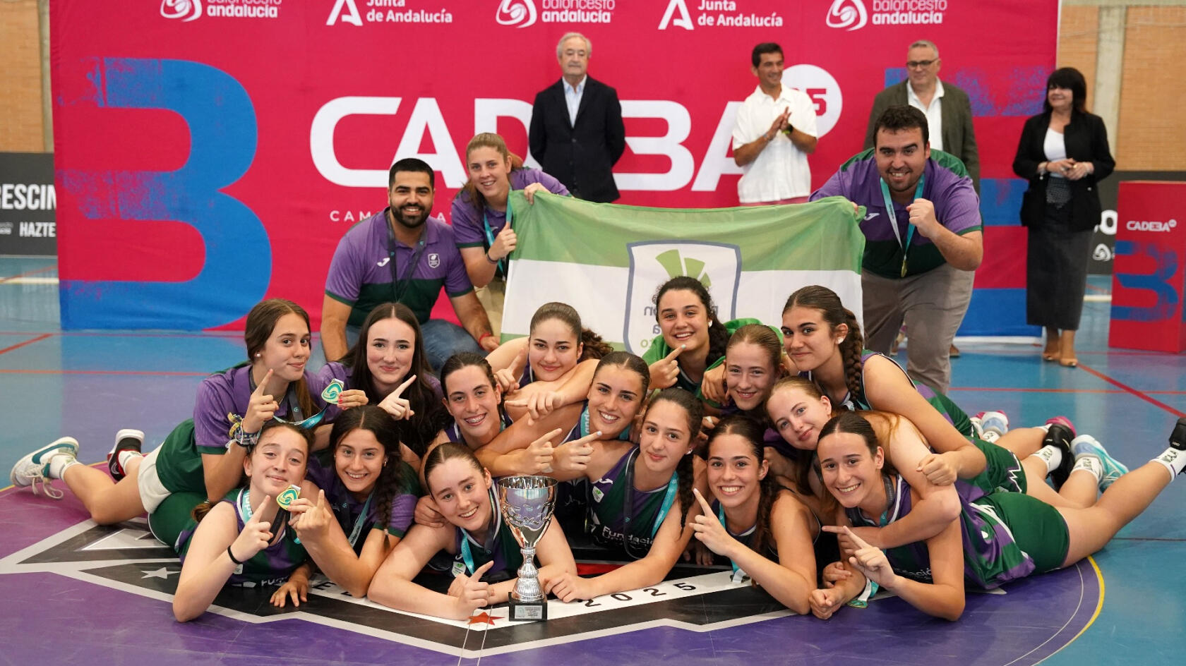 U16 Unicaja Andalucía Men's and Women's teams, to join Spanish Championships