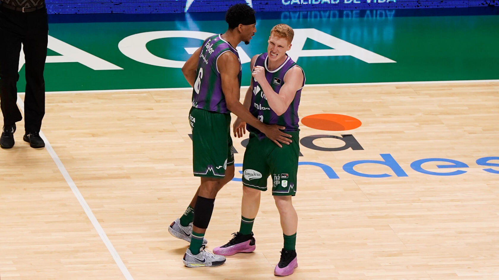 Alberto Díaz y Kameron Taylor, de nuevo en el podio de mejores defensores de la Liga Endesa