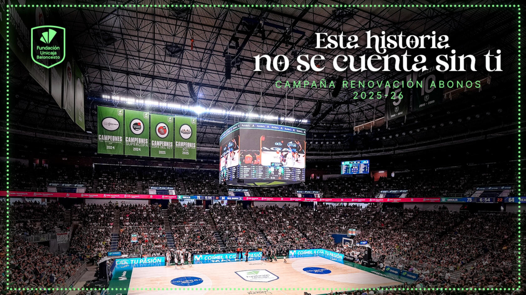 Season Ticket Holders 2025-26: History is not written without you