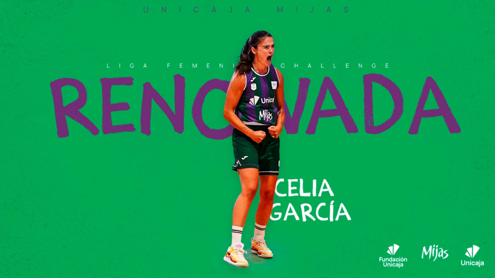 Celia García remains at Unicaja Mijas