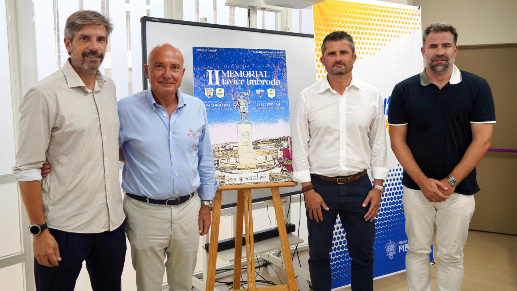 The 2nd Javier Imbroda Memorial of Melilla was presented