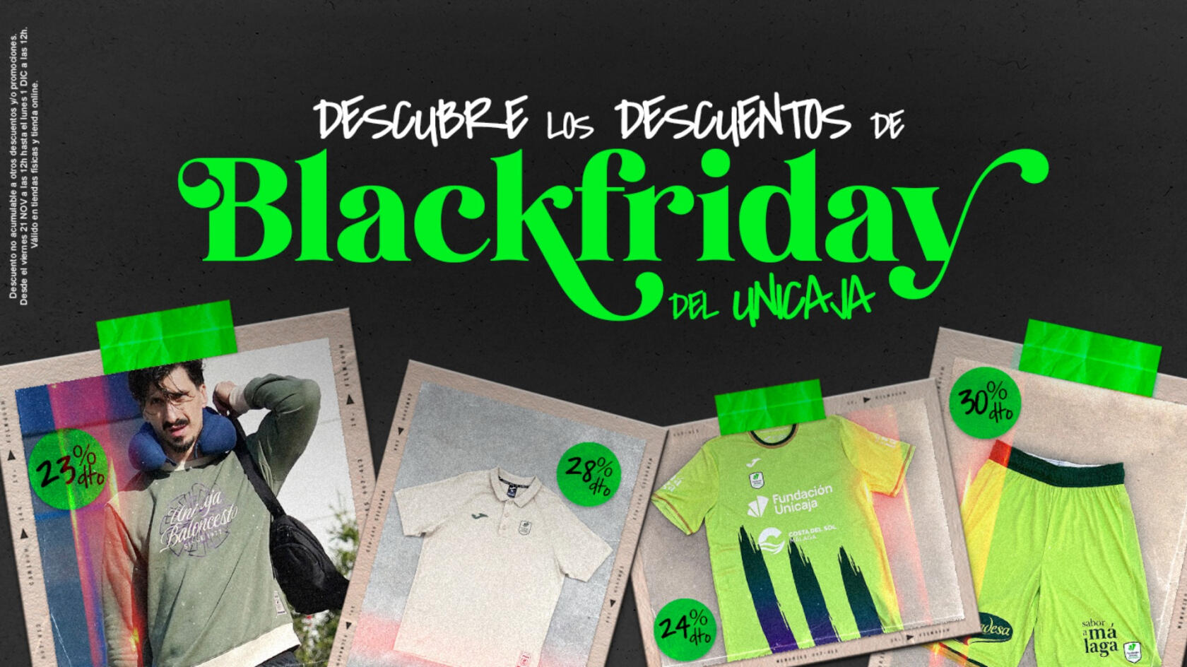 Black Friday is coming to Unicaja!