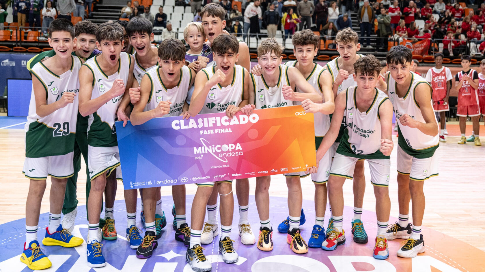Unicaja U14, direct to the Final Phase of Minicopa Endesa