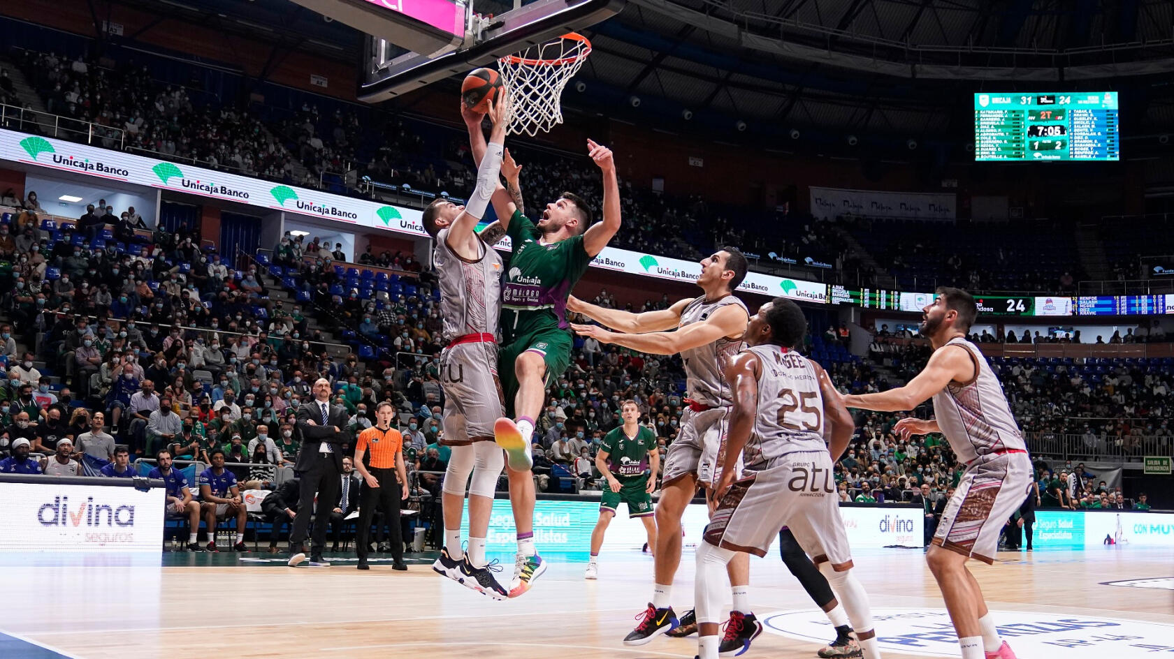 Unicaja returns to the Carpena against a wounded bottom-placed team