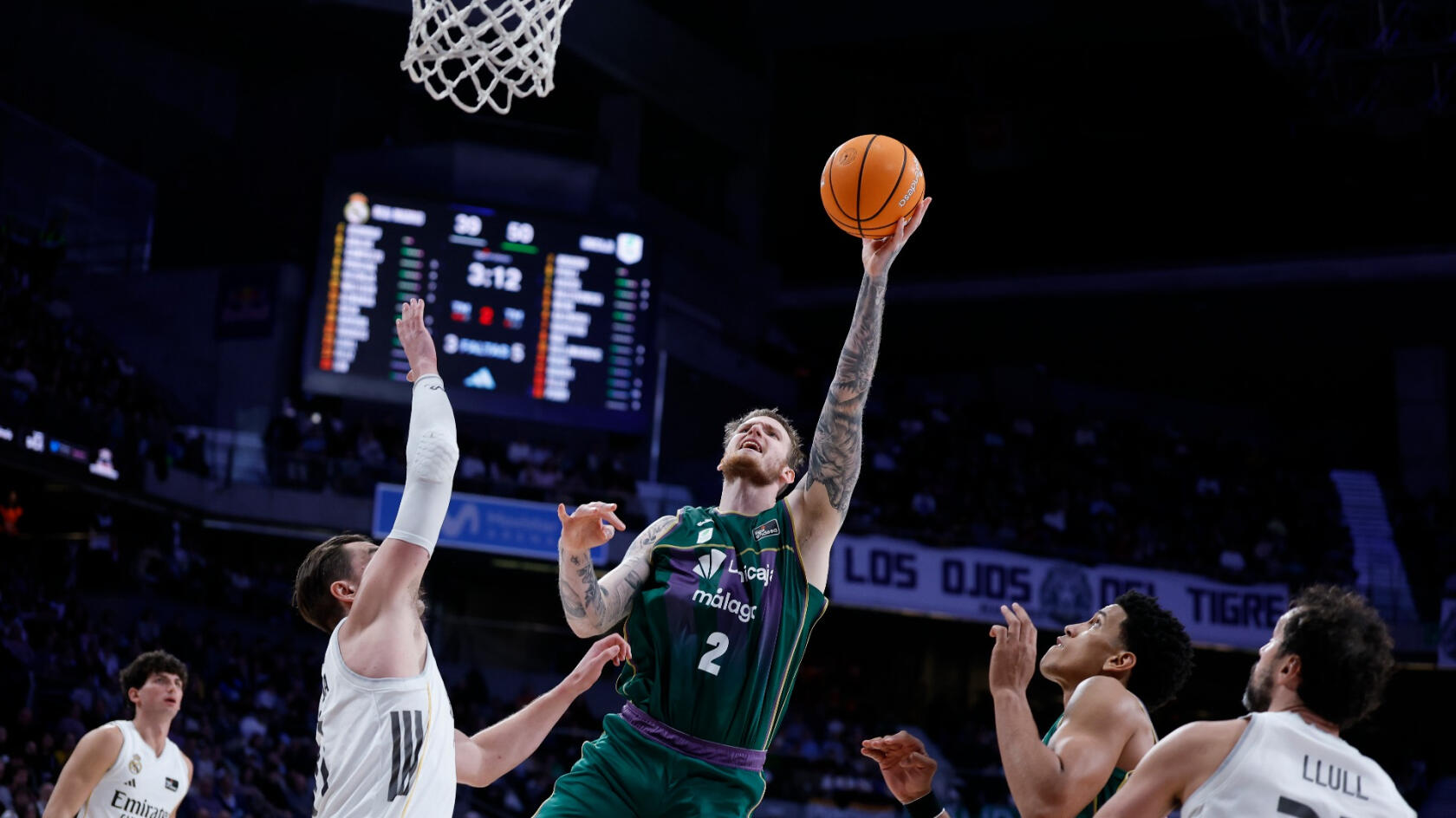 Unicaja's second-half slump condemns them to defeat in Madrid (91-82)