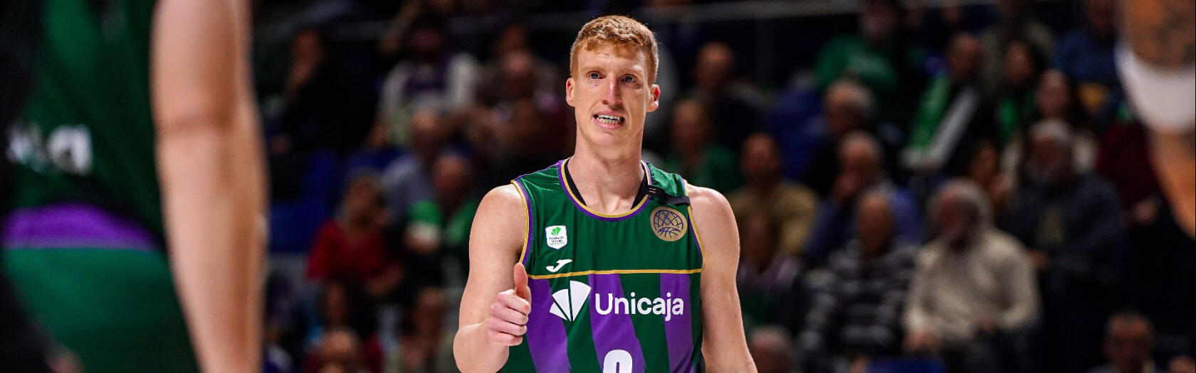 Alberto Díaz en un momento del partido