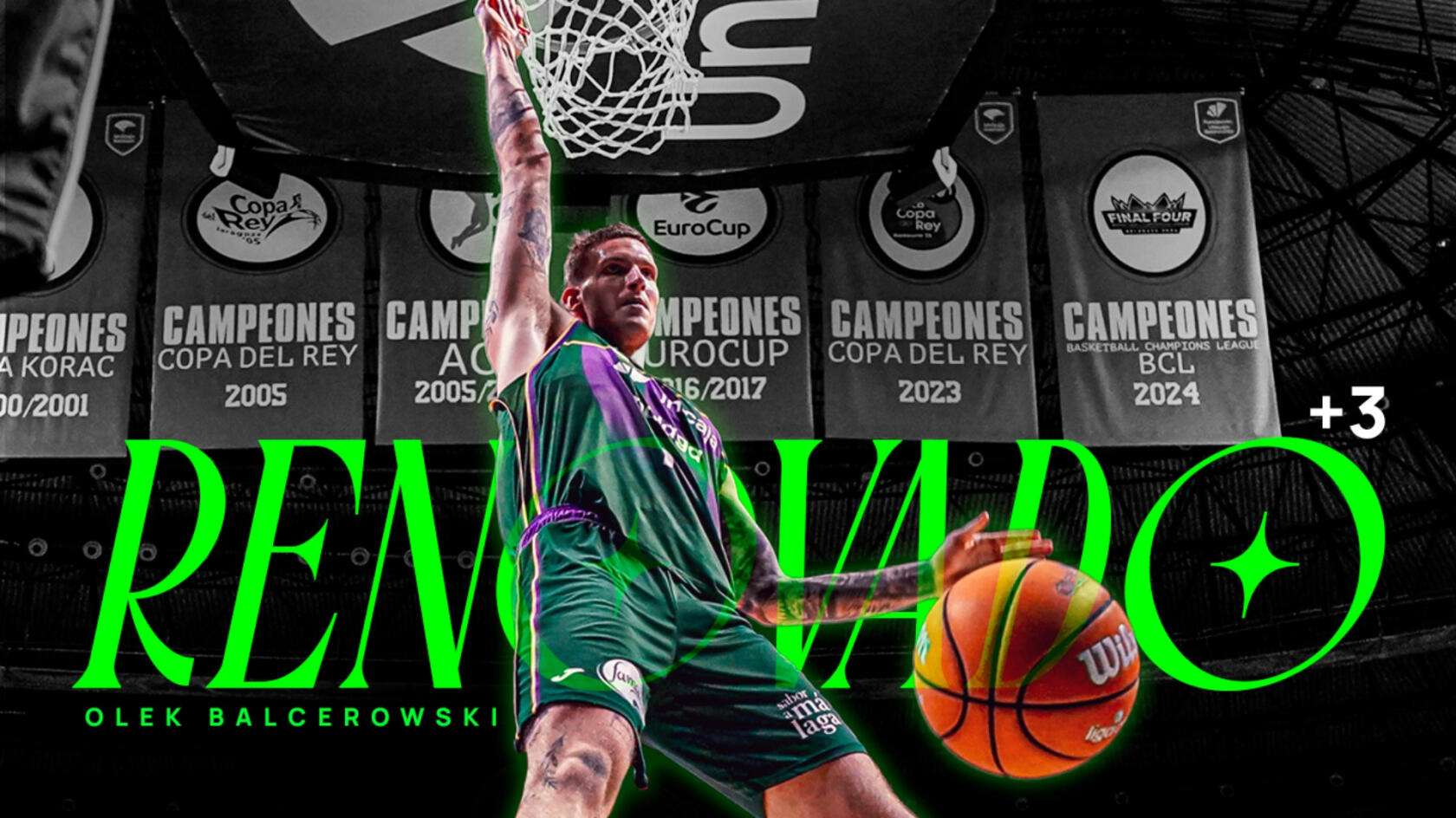 Balcerowski renews: &ldquo;I want to keep improving in M&aacute;laga&rdquo;