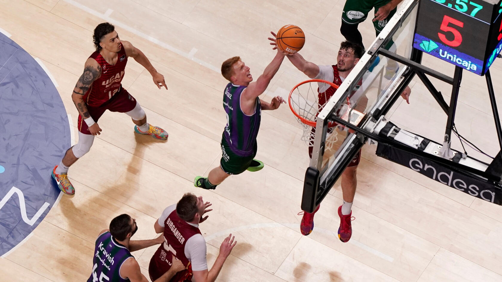 End of the first half of the season at home against UCAM Murcia