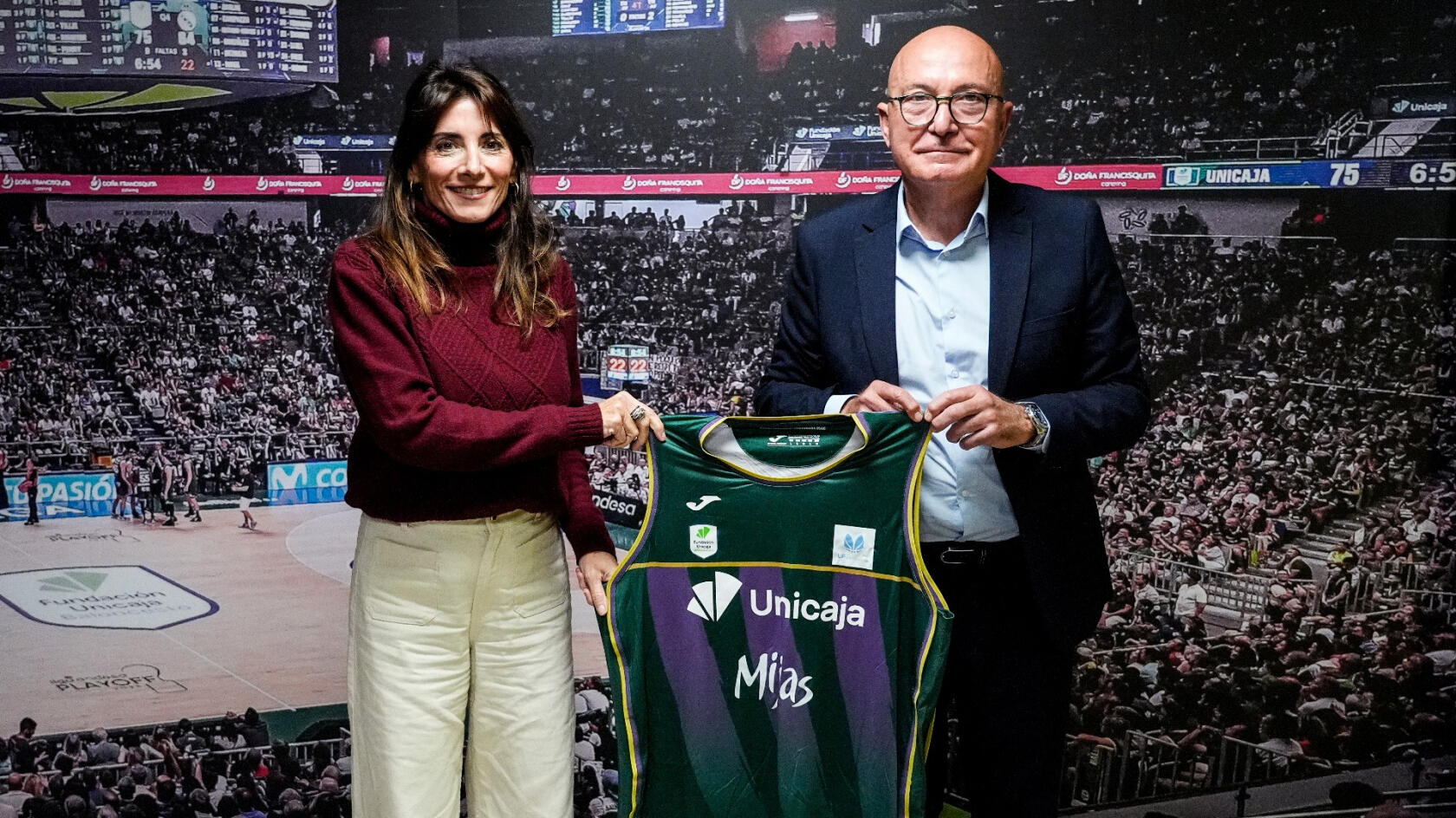 Mijas renews the sponsorship with Unicaja Baloncesto