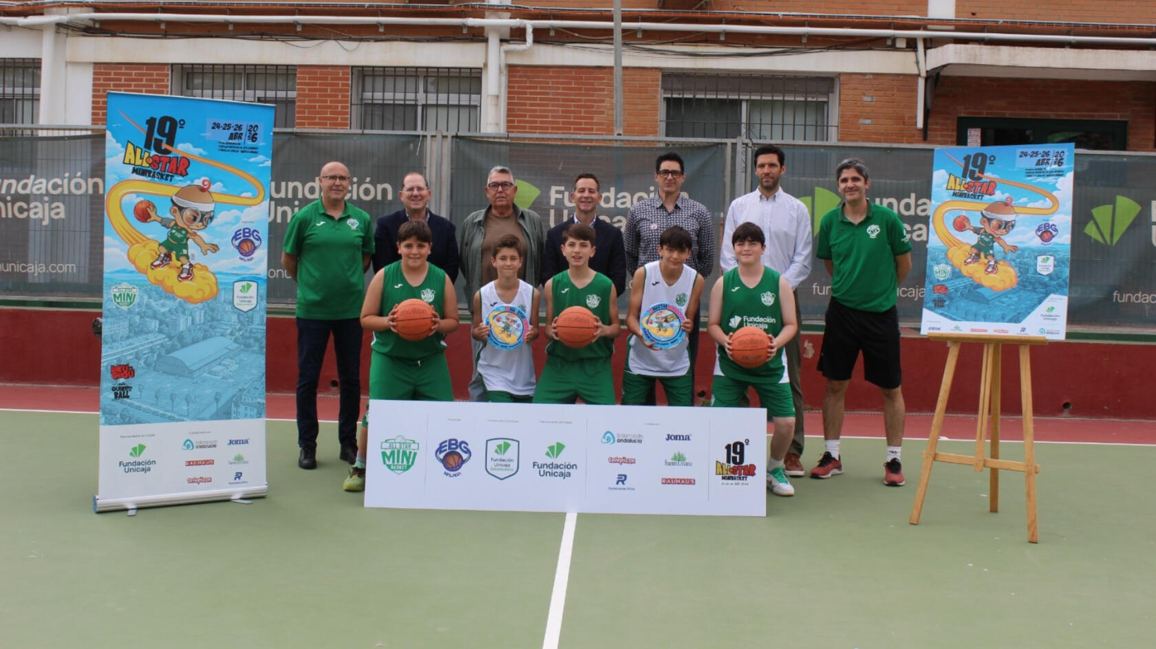 Todo a punto para el XIX AllStar Minibasket masculino de M&aacute;laga 