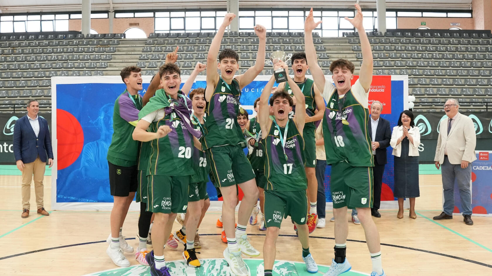 Unicaja's Cadet Team Takes the Court in the Spanish Championship