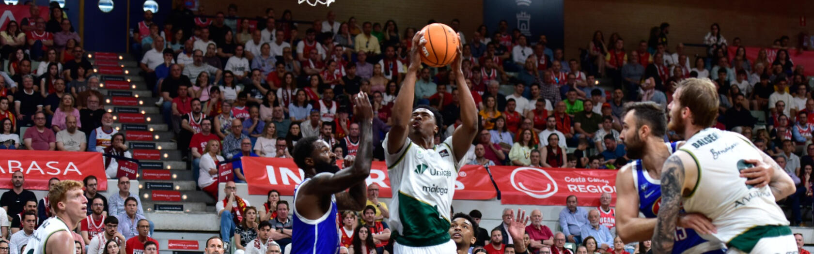 Chase Audige, ante el UCAM Murcia.