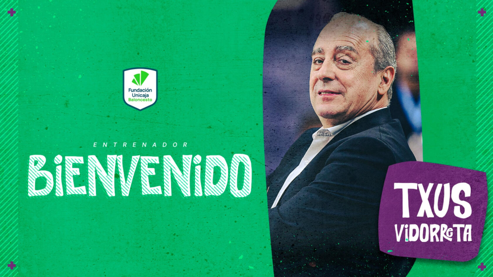 Txus Vidorreta, nuevo entrenador del Unicaja