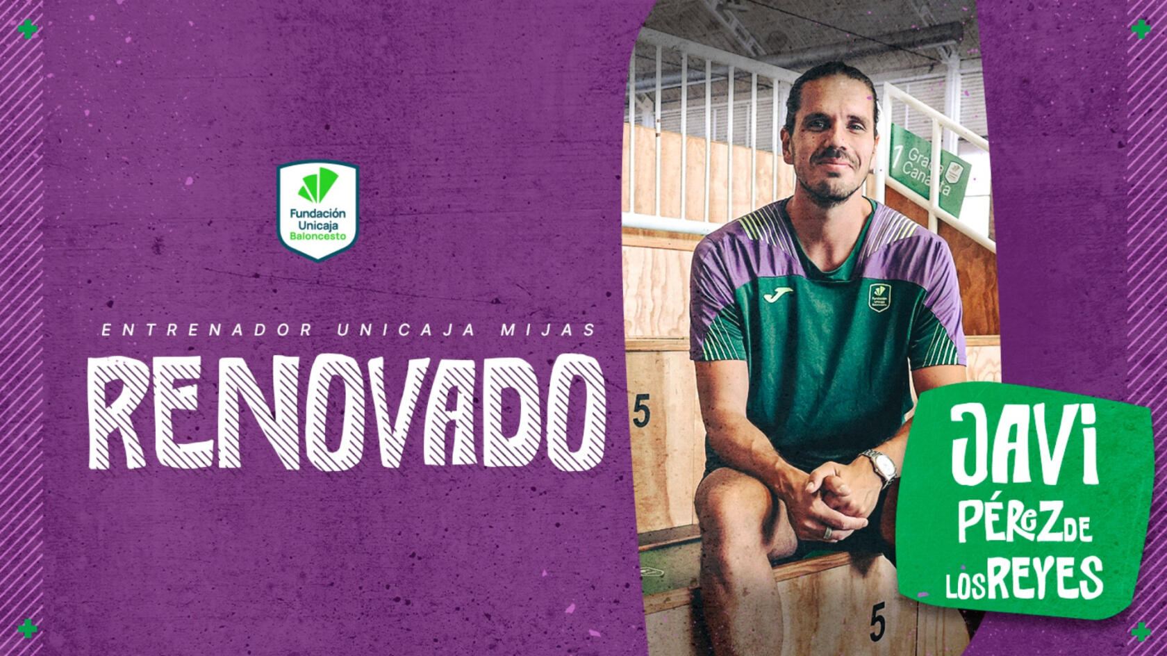 Javi P&eacute;rez de los Reyes continuar&aacute; al frente del Unicaja Mijas