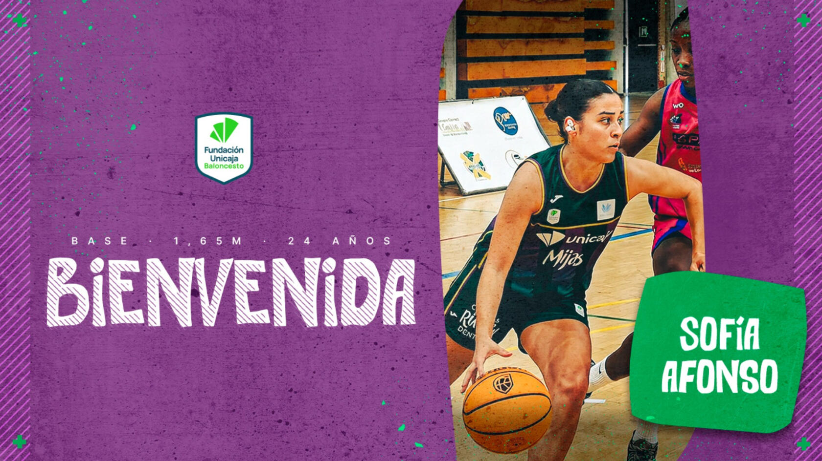 Sof&iacute;a Afonso, direcci&oacute;n para el Unicaja Mijas