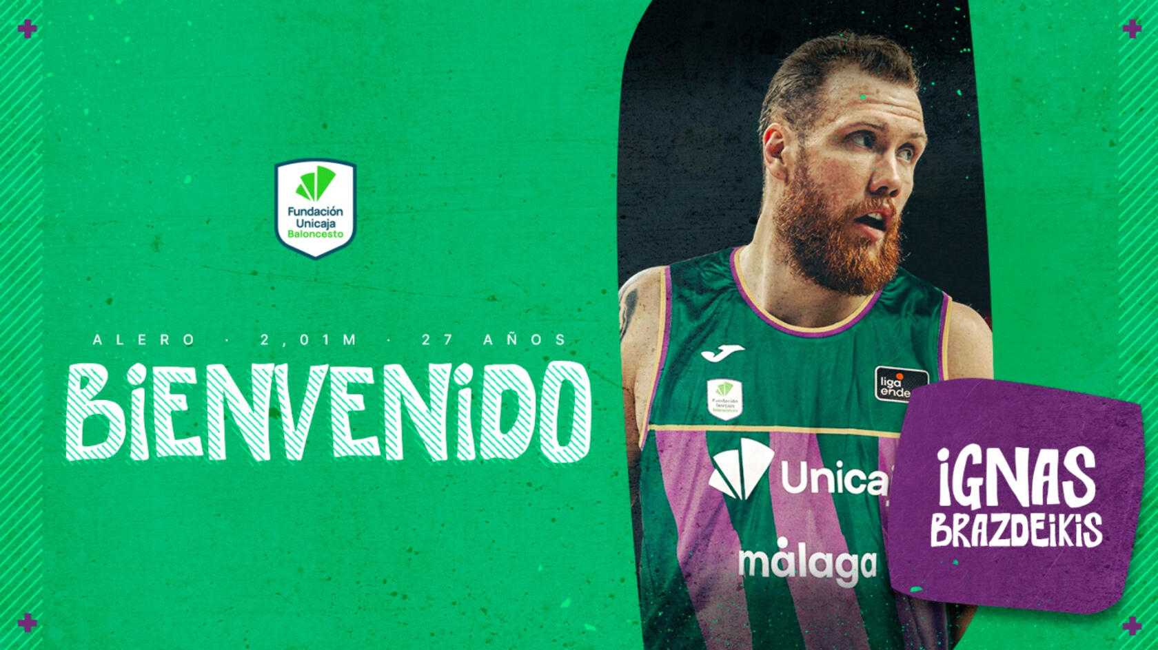 Ignas Brazdeikis, alto calibre para el per&iacute;metro