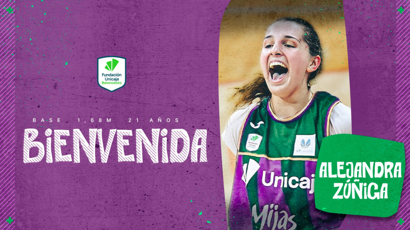 Alejandra Z&uacute;&ntilde;iga, anotaci&oacute;n para el Unicaja Mijas