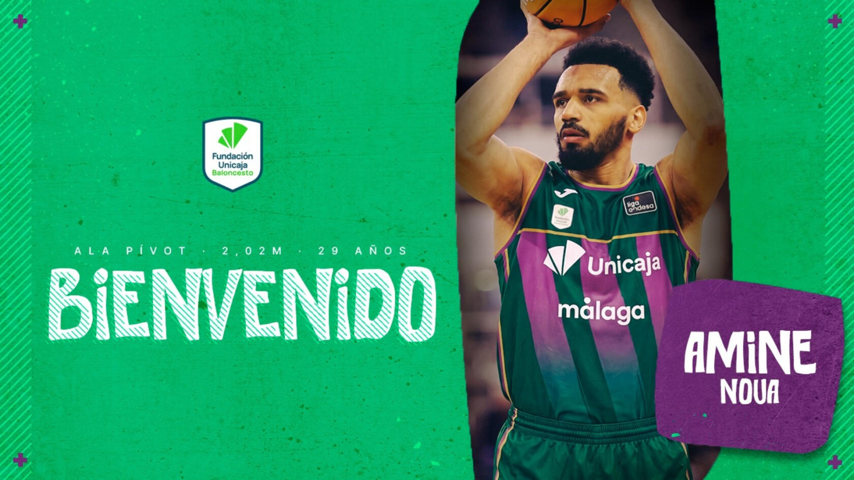Amine Noua, versatilidad para el Unicaja