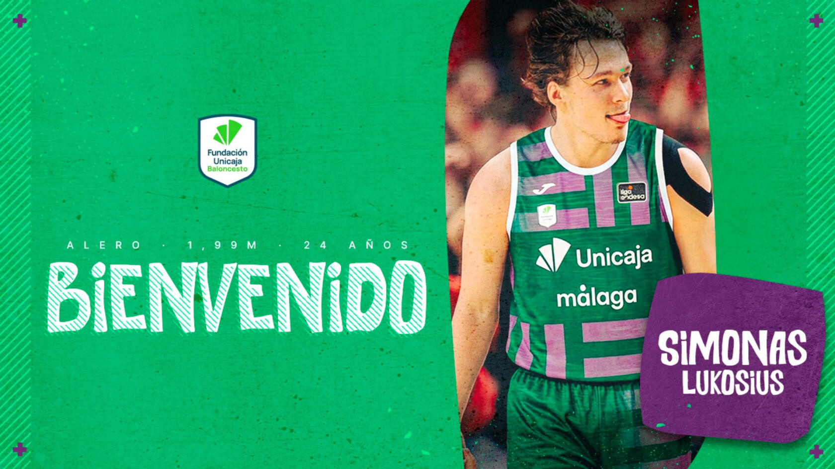 Simonas Lukosius, talento emergente para el per&iacute;metro