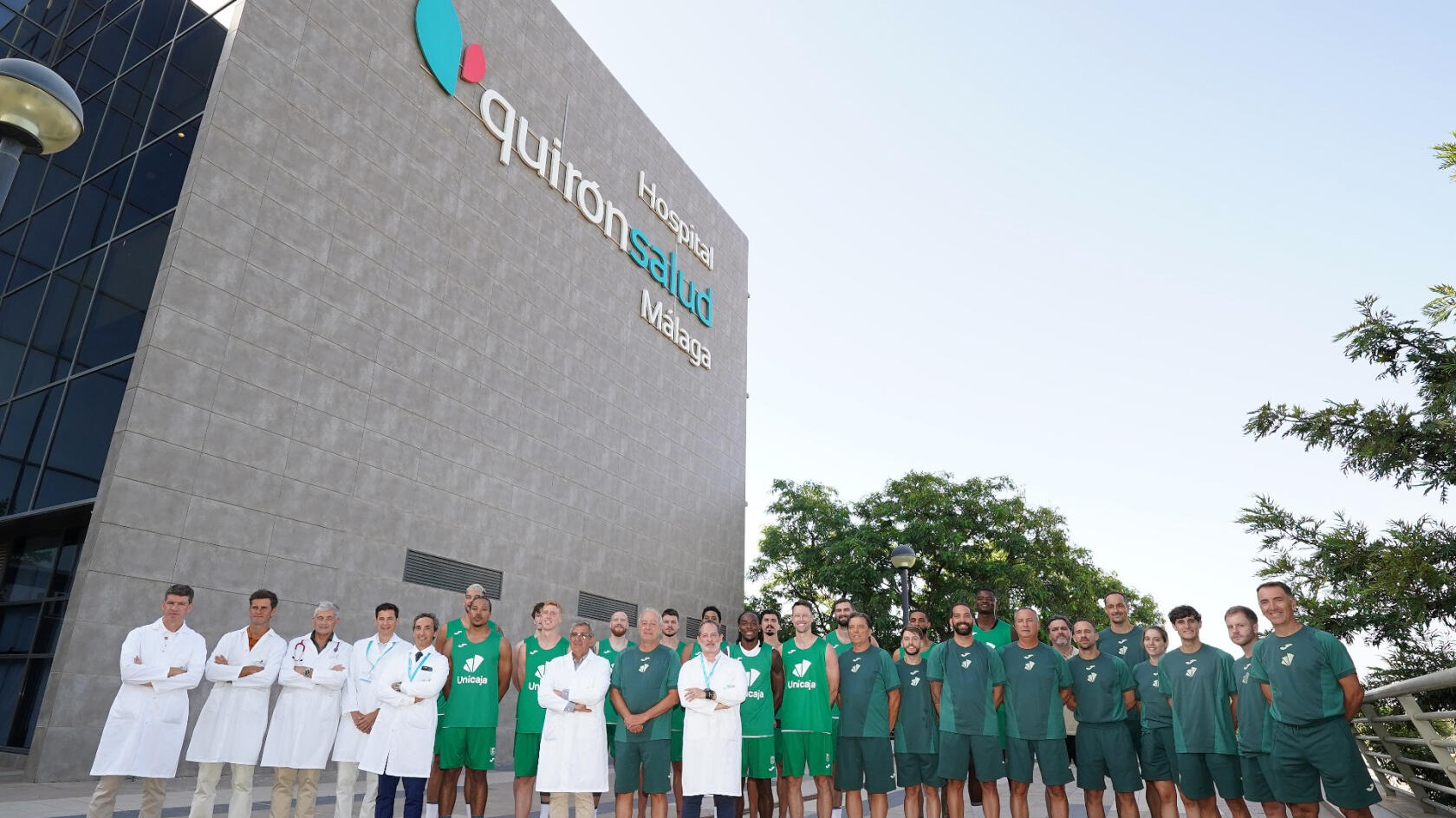 La cita en Hospital Quir&oacute;nsalud M&aacute;laga marca el inicio de la pretemporada
