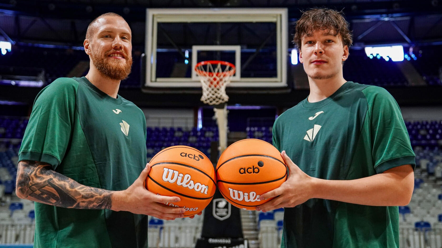 Brazdeikis y Luko&scaron;ius: &ldquo;Los objetivos son altos, hay que competir al m&aacute;ximo nivel&rdquo;