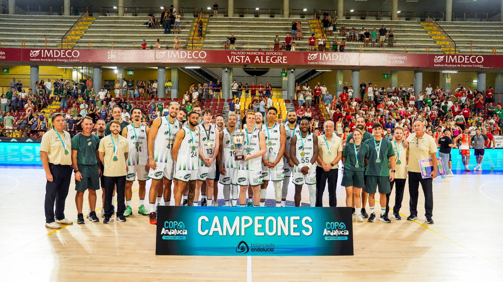 Campeones de la XXIX Copa Andaluc&iacute;a (86-61)