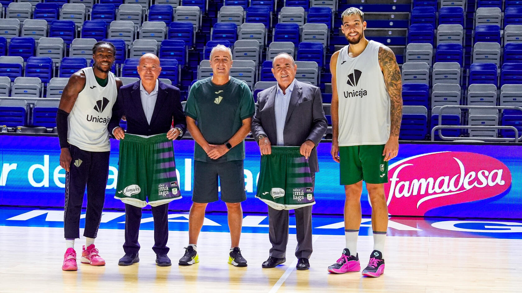 Unicaja Baloncesto y Famadesa, una alianza para afrontar una temporada hist&oacute;rica
