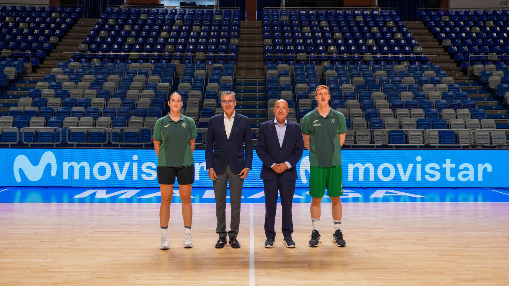 Unicaja Baloncesto y Movistar, juntos por 12&ordm; a&ntilde;o consecutivo
