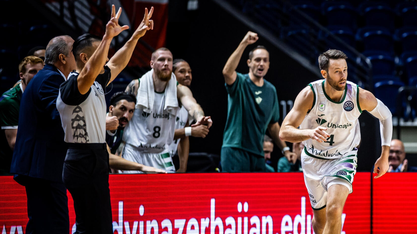 Kalinoski, top 3 en triples europeos con el Unicaja