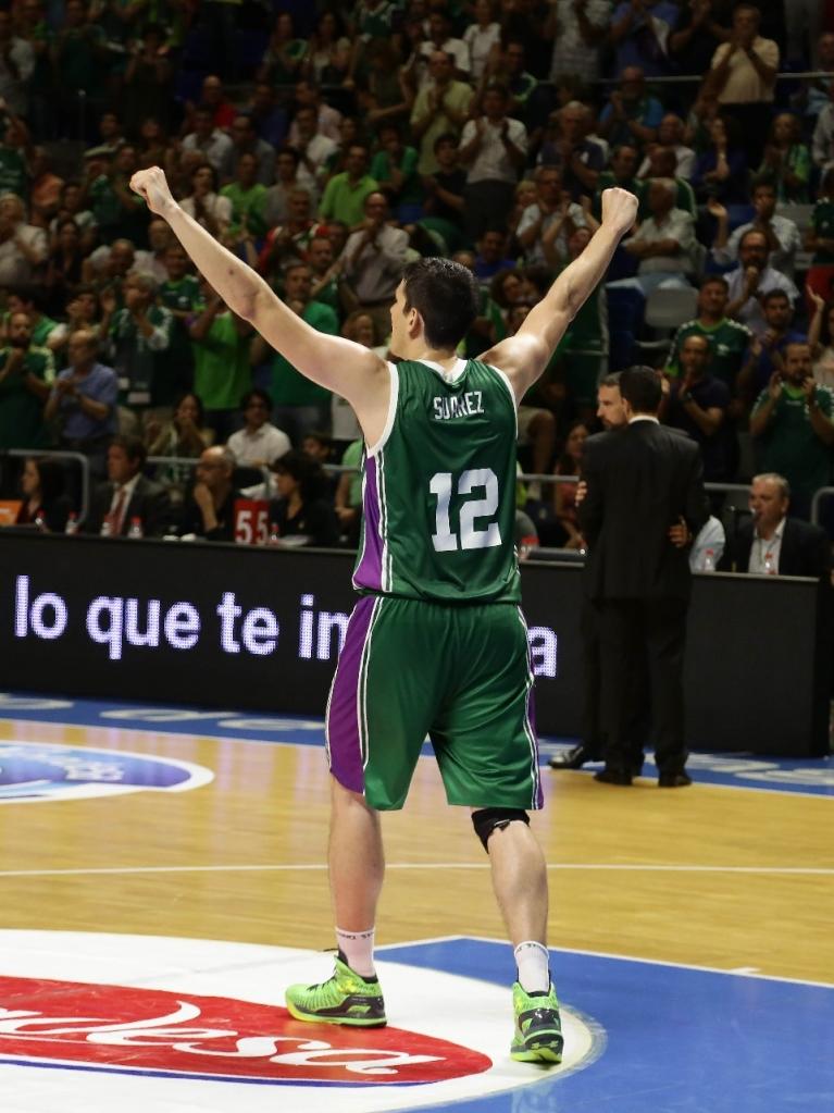 Carlos Suárez ha sido, de nuevo, el MVP del partido. Hoy, 12 rebotes